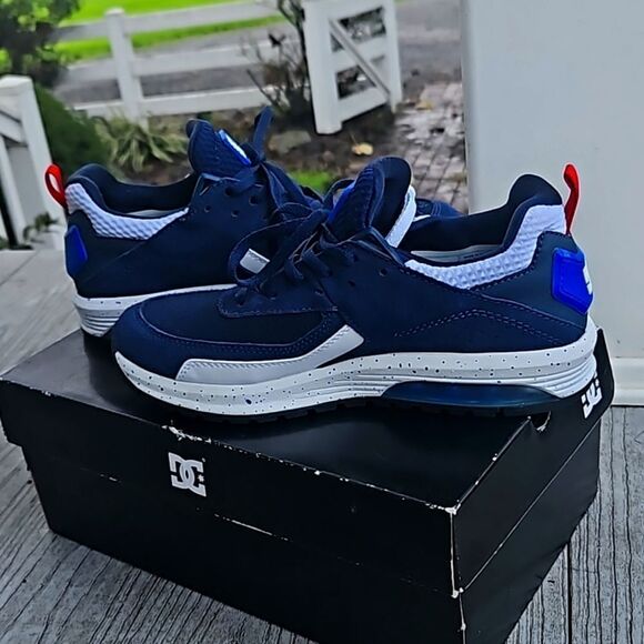 DC SHOE CO. VANDIUM SE MENS NAVY SNEAKER size 6 USA new in box - Picture 10 of 16